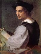 Andrea del Sarto Man portrait Germany oil painting artist